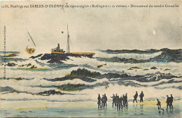 - Vendée -ref-F276- Sables D Olonne - Naufrage Du Vapeur Bedlington - Devouement Matelot Crouzillat - Naufrages - - Sables D'Olonne