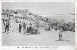 MARKSTEIN Hautes Vosges. En Hiver. Skieurs - Autres & Non Classés