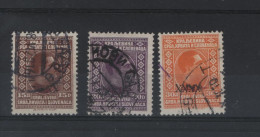 Jugoslavien Michel Cat.No. Used 219/221 - Gebraucht