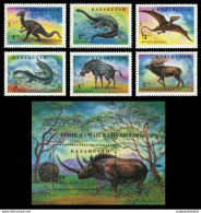 Kazakhstan 1994:  Dinosaur, Prehistoric Animals, MINT - Vor- U. Frühgeschichte