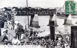 17  ROYAN ARRIVEE DU BATEAU DE BORDEAUX - Royan