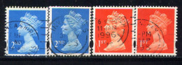 GREAT BRITAIN (MACHINS), ENGLAND, NO.'S MH238-MH241 - Inglaterra