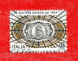 Italia °- 2024 - SOCIETA' EDISON .  Usato. - 2021-...: Used