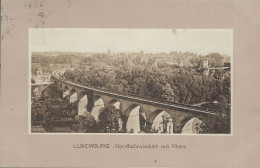 Luxembourg - Luxemburg   -   NORDBAHNVIADUKT MIT RHAM - Brücken