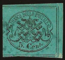 Vatican        .  Yvert    .  14  (2 Scans)     .   1867    .     O      .  Cancelled - Papal States