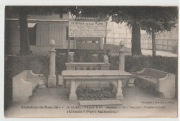 CPA - NANTES - SOCIETE " A. DUVAL - FABRE & Cie " ( CIMENTS & PIERRE AGGLOMEREE ) - EXPOSITION LE MANS 1911 - 2 SCANS - - Nantes