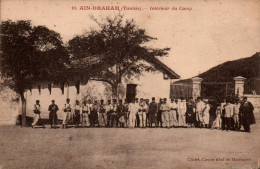 N°4311 W -cpa Ain Draham -intérieur Du Camp- - Tunesien