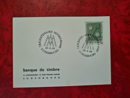 LETTRE / CARTE Luxembourg 1966 TRICENTENAIRE NOTRE DAME - Sonstige & Ohne Zuordnung