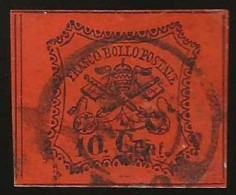 Vatican        .  Yvert    .  15  (2 Scans)     .   1867    .     O      .  Cancelled - Papal States