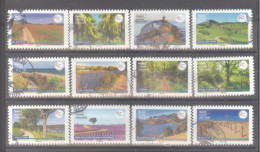 France Autoadhésifs Oblitérés N° 2308/2319 (Série Complète : Randonnées Pédestres) (Cachet Rond) - Used Stamps