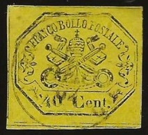 Vatican        .  Yvert    .  17  (2 Scans)     .   1867    .     O      .  Cancelled - Papal States