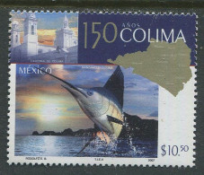 Mexico:Unused Stamp Fish And Church, 2007, MNH - Poissons
