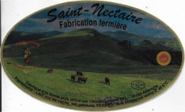 ETIQUETTE NEUVE FROMAGE  ANNES  50's  ST NECTAIRE ALLANCHE  CANTAL - Formaggio