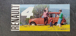 Catalogue Renault 4 - 1964 - Publicités