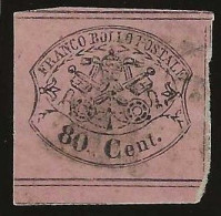 Vatican        .  Yvert    .  18  (2 Scans)     .   1867    .     O      .  Cancelled - Papal States