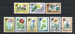 Romania 1961 Flowers  Y.T. 1818/1826 (0) - Usati