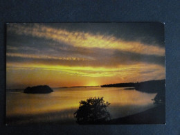 ETATS UNIS UNITED STATES USA SUNSET COUCHER DE SOLEIL OVER FLORIDA BAY EVERGLADES NATIONAL PARK - Autres & Non Classés