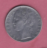 Italia, 1977- 100 Lire ( Large Type)- Acmonital- Obverse Allegory Of Italian Repubblic. Reverse Goddess Minerva - 100 Lire