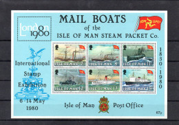 Isle Of Man 1980 - Block  Schiffe - MNH. - Ships