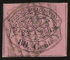 Vatican        .  Yvert    .  18  (2 Scans)     .   1867    .     O      .  Cancelled - Papal States
