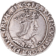 Monnaie, France, François Ier, Teston, 1515-1547, Lyon, TTB, Argent - 1515-1547 Frans I