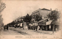 N°4317 W -cpa Ferryville -avenue De France Venant De L'Arsenal- - Tunesien