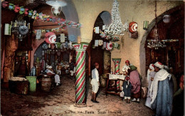 N°4388 W -cpa Tunis -souk Illuminé- - Tunisie