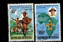 - SENEGAL - 1970 - YT N°339 / 340 - Oblitérés - Scoutisme - Sénégal (1960-...)