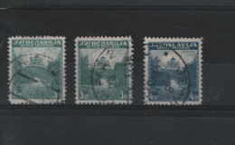 Jugoslavien Michel Cat.No. Used 334/335 A/D - Unused Stamps