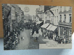 ATH: CORTEGE DES FETES COMMUNALES AMBIORIX LE GEANT -LE TYRAN  TRES ANIMEE - Ath