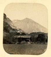 Suisse * Chalet à Meyringen * Photo Stéréoscopique Ferrier 1855 - Stereo-Photographie