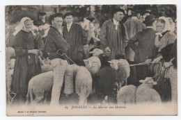 JOSSELIN - Le Marché Aux Moutons - Josselin