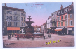 {94355} 88 Vosges Remiremont , Place De La Courtine - Remiremont