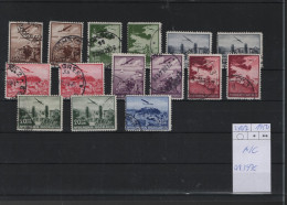 Jugoslavien Michel Cat.No. Used 340/347 A/C (347C Missing) - Used Stamps