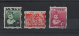 Jugoslavien Michel Cat.No. Mnh/** 350/353 - Unused Stamps