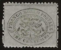 Vatican        .  Yvert    .  20 (2 Scans)     .   1868    .     *        .  Mint-hinged - Papal States