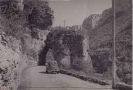 CARTE PHOTO GORGES DU TARN 1951 - Other & Unclassified