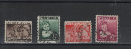 Jugoslavien Michel Cat.No. Used 350/353 - Used Stamps