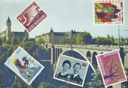 Luxembourg - Luxemburg   -   PONT ADOLPHE   ET CAISSE D?ÉPARGNE  -  E.A. Schaack , Luxbg - Brücken