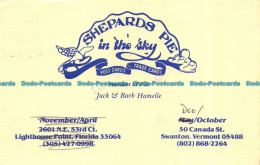 R153065 Shepards Pie In The Sky. 1990 - Monde