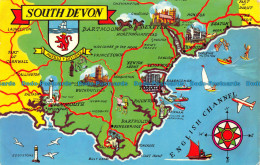 R153696 South Devon. A Map - Monde