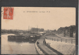 Batellerie - 02 - SAINT QUENTIN - Le Port - Saint Quentin