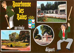 52 - Bourbonne Les Bains - Multivues - Mini Golf - Blasons - Flamme Postale - CPM - Voir Scans Recto-Verso - Bourbonne Les Bains