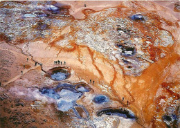 Islande - Aerial View Of Nâmaskarô, One Of The Iargest Soifatara Sites In Iceland - Aerial View - Carte Neuve - Iceland  - IJsland