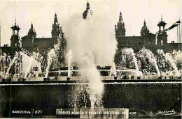 Espagne - Barcelona - Fuente Magica Y Palacio Nacional Del Arte - CPM - Voir Scans Recto-Verso - Barcelona