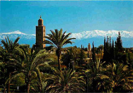 Maroc - Marrakech - Koutoubia - Grand Atlas - CPM - Voir Scans Recto-Verso - Marrakech