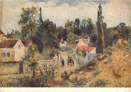 Art - Peinture - Camille Pissarro - La Route D'Ennery - CPM - Voir Scans Recto-Verso - Paintings