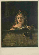 Art - Peinture - Rembrandt - Portrait De Son Fils Titus - CPM - Voir Scans Recto-Verso - Paintings