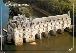 37 - Chenonceau - Le Château - Vue Aérienne - Carte Neuve - CPM - Voir Scans Recto-Verso - Chenonceaux
