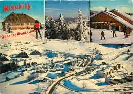 25 - Métabief - Mont D'Or - Multivues - Hiver - Neige - Flamme Postale De Les Fourgs - CPM - Voir Scans Recto-Verso - Andere & Zonder Classificatie